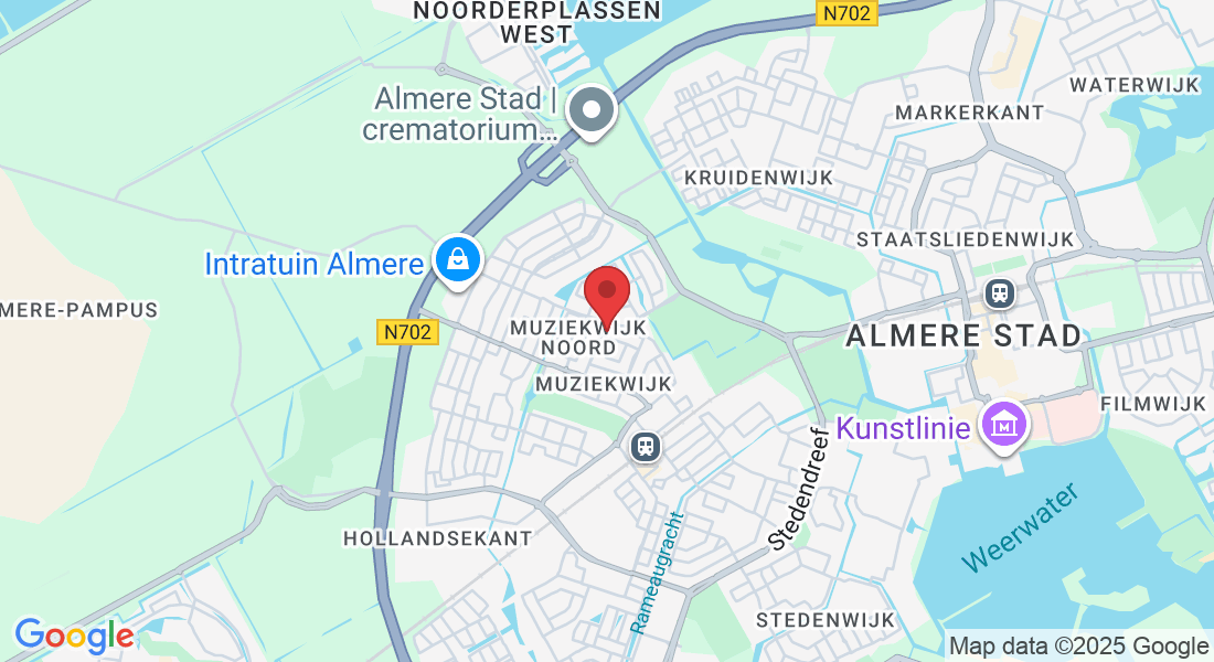 Klarinetstraat 7, 1312 NB Almere, Nederland