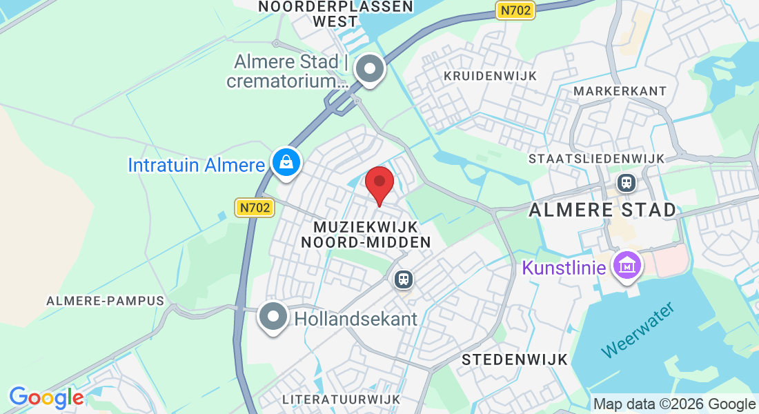 Klarinetstraat 7, 1312 NB Almere, Nederland