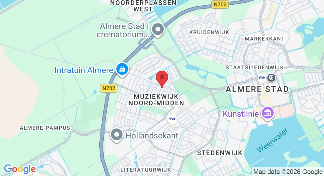 Klarinetstraat 7, 1312 NB Almere, Nederland
