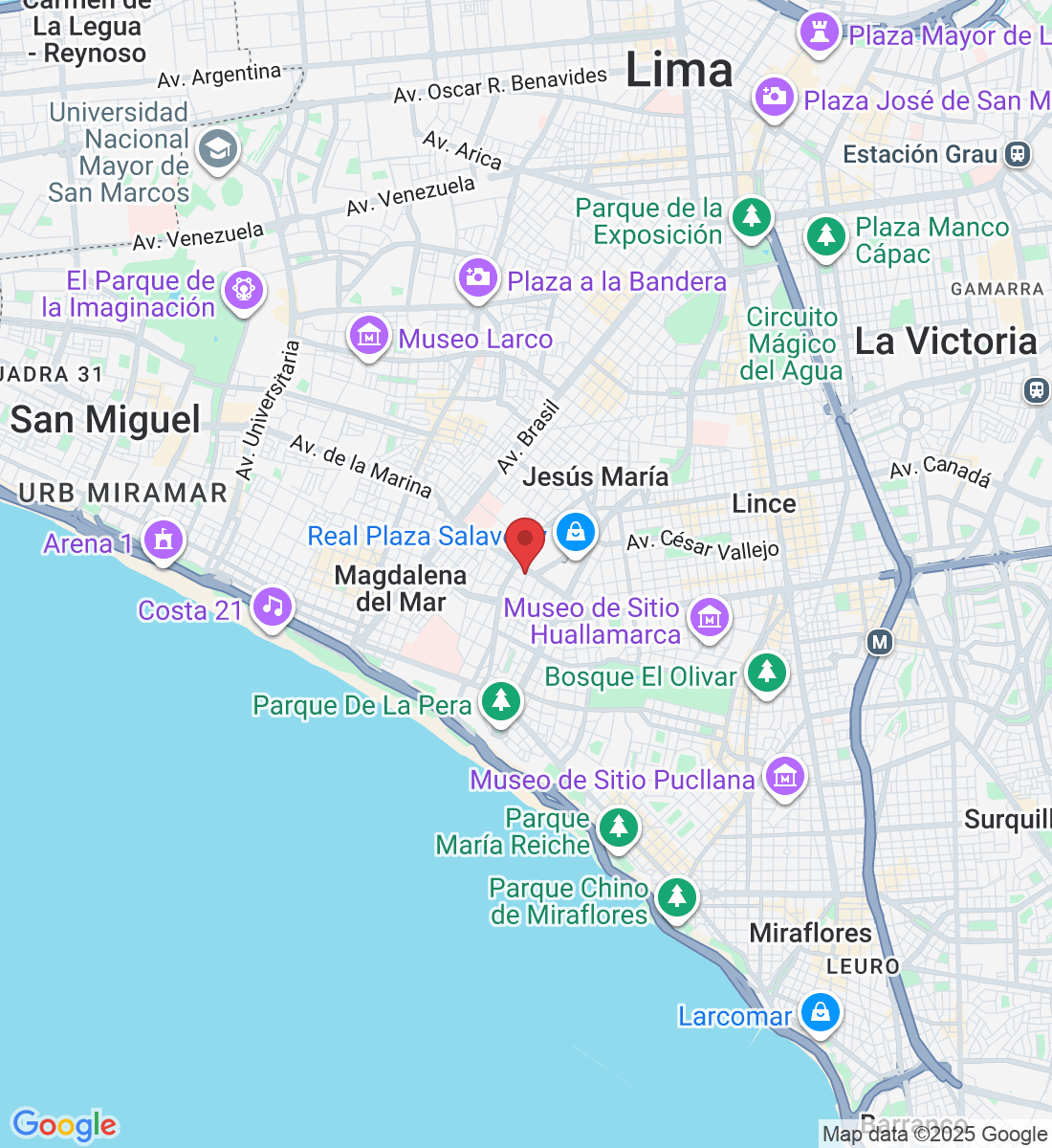 Oficina 708, Edificio Smart Boutique, De La Roca De Vergallo 493, Magdalena del Mar 15076, Perú