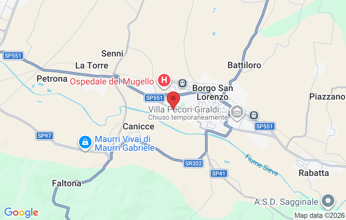 Via di Ripa, 1a, 50032 Borgo San Lorenzo FI, Italia