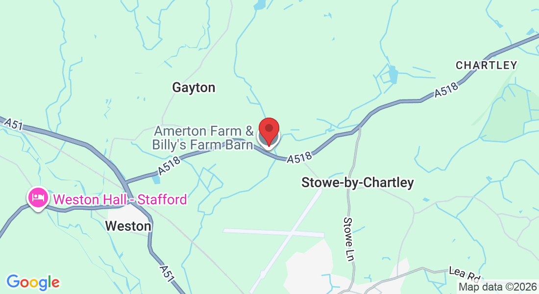 Happy Henry's!, Amerton farm, A518, Amerton, Stafford ST18 0LA, UK