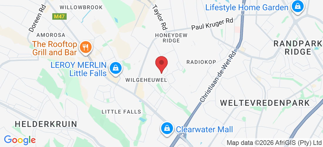 Sovereign Rd, Wilgeheuwel, Roodepoort, 1724, South Africa