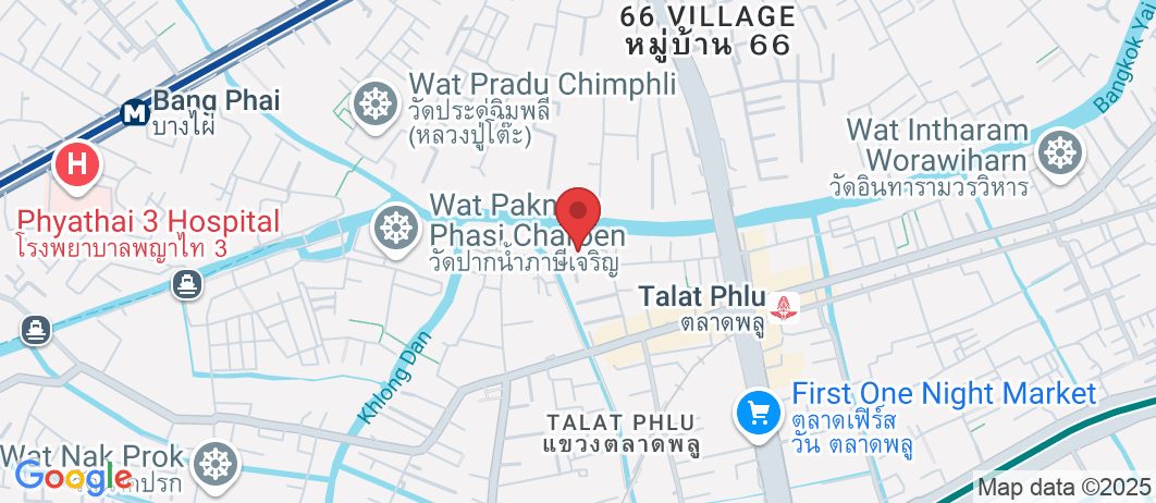 672 8 Soi Thoet Thai 22, Khwaeng Talat Phlu, Khet Thon Buri, Krung Thep Maha Nakhon 10600, Thailand