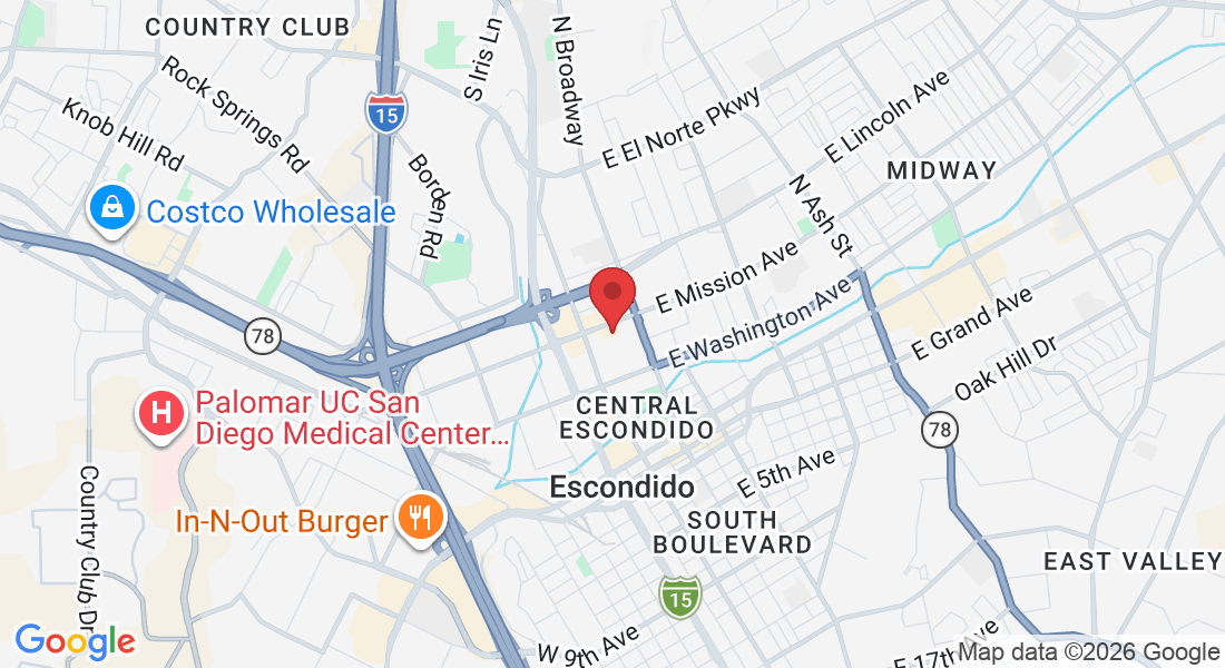 205 W Mission Ave, Escondido, CA 92025, USA