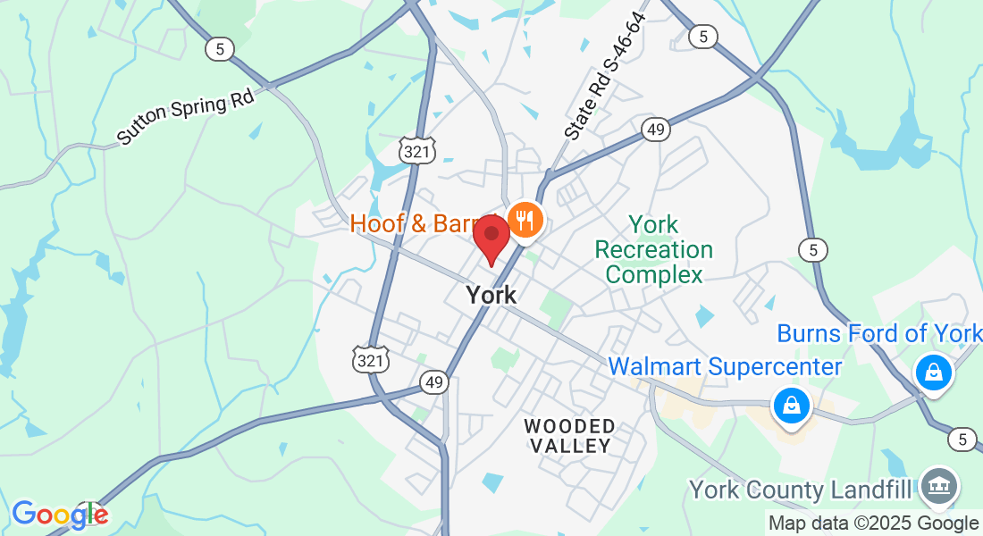 1 Victory Ln, York, SC 29745, USA