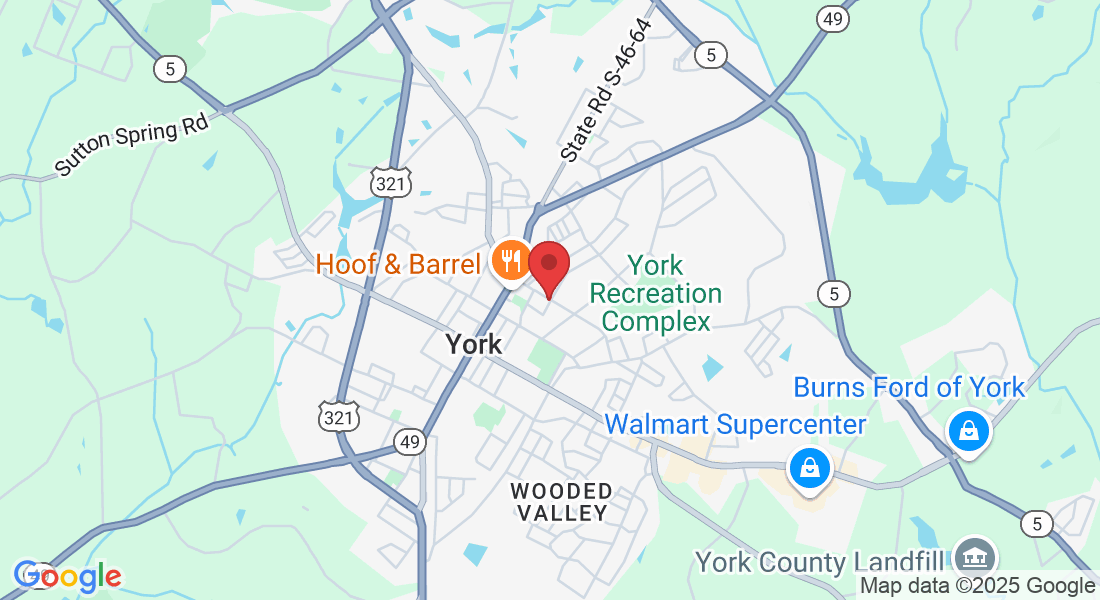 186 Blackburn St, York, SC 29745, USA