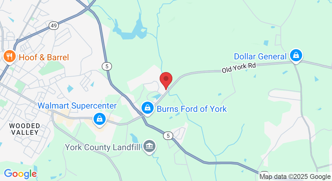 1880 Old York Rd, York, SC 29745, USA