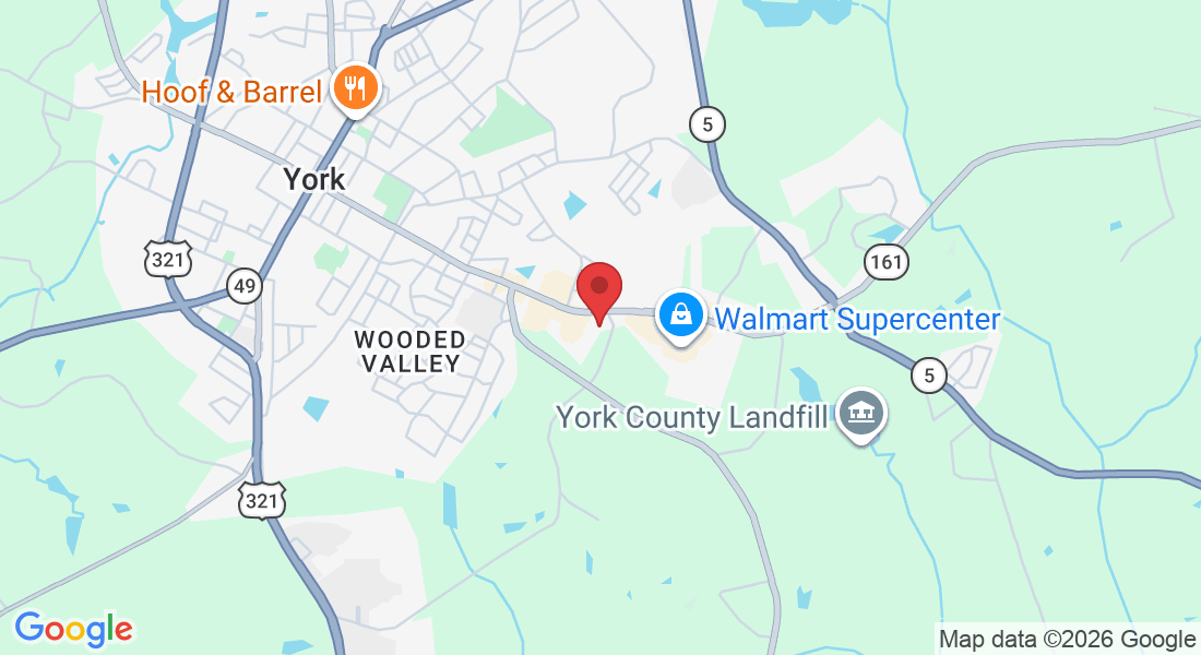1023 Creekside Medical Dr, York, SC 29745, USA