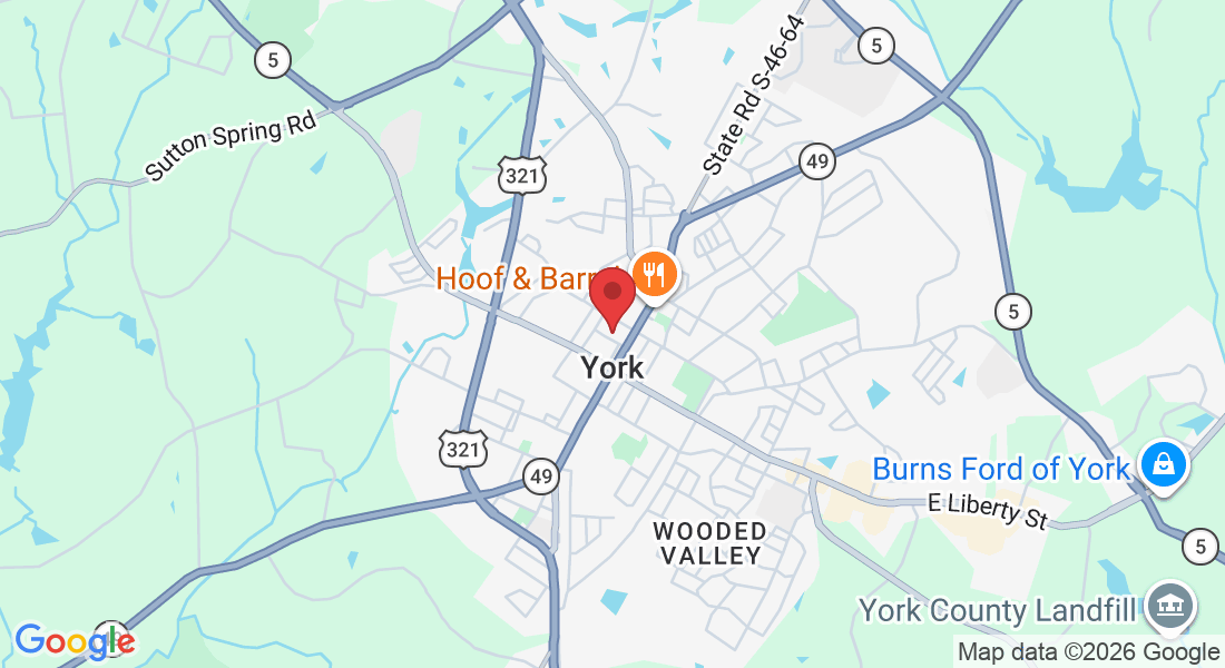 1 Victory Ln, York, SC 29745, USA