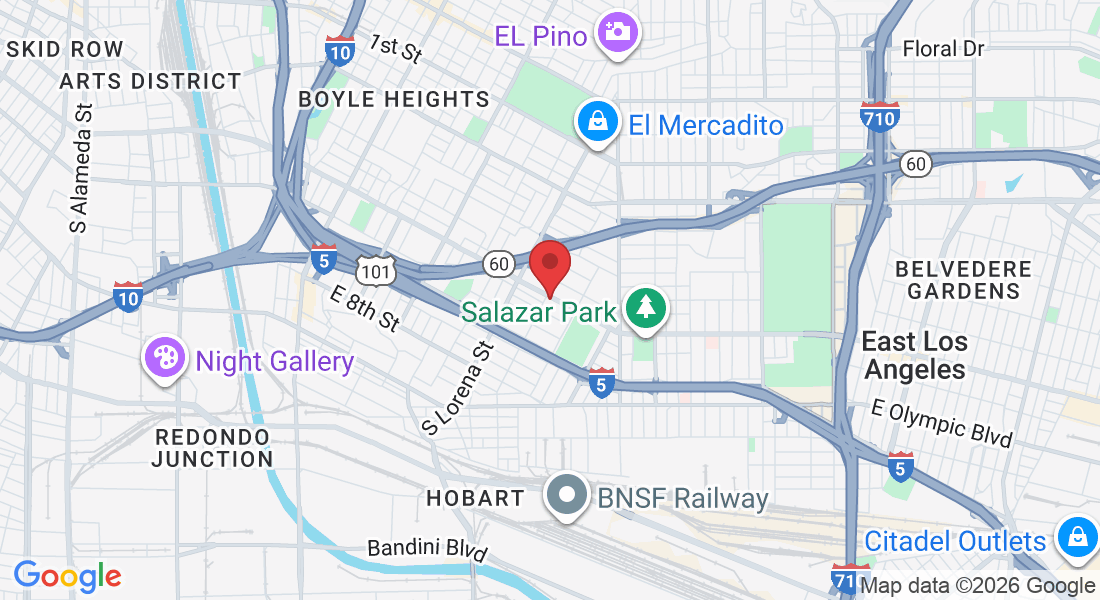 3500 Whittier Blvd #101, Los Angeles, CA 90023, USA