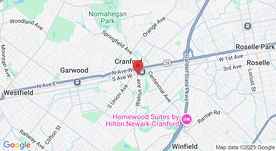 100 S Ave E, Cranford, NJ 07016, USA
