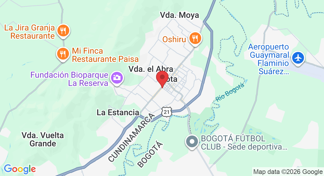 Cra. 5 #7 - 80, Cota, Cundinamarca, Colombia