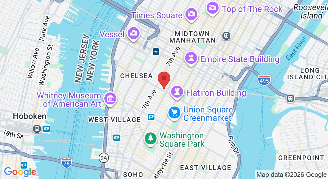 119 W 23rd St suite 1005 10th floor, New York, NY 10011, USA
