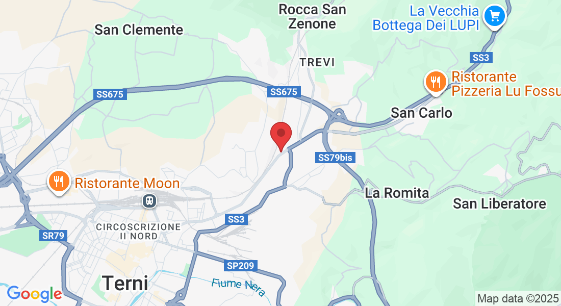 Via Tre Venezie, 220, 05100 Terni TR, Italia