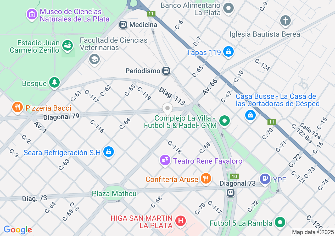 C. 119 1619, B1902 La Plata, Provincia de Buenos Aires, Argentina