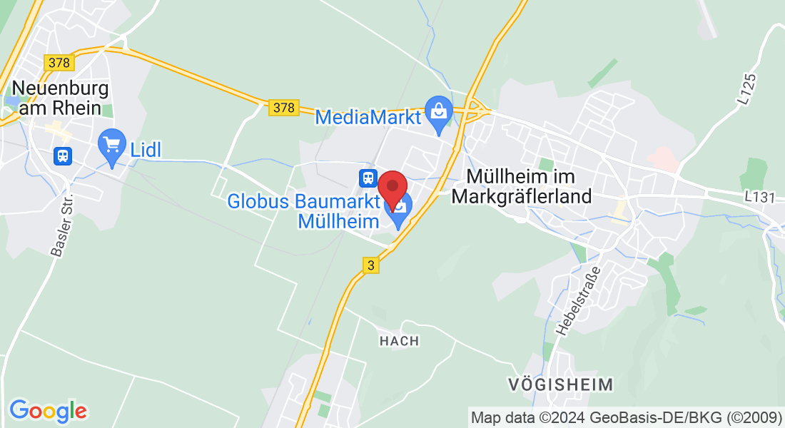 Bahnhofstraße 10, 79379 Müllheim im Markgräflerland, Deutschland