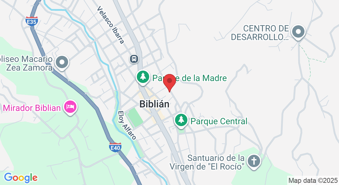 Avenida Francisco Calderón 9-13, entre 3 de Noviembre, y, Biblián 030250, Ecuador