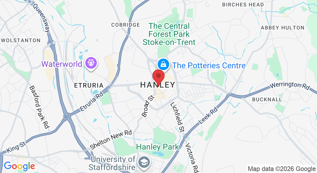 7 Piccadilly, Hanley, Stoke-on-Trent ST1 1DL, UK