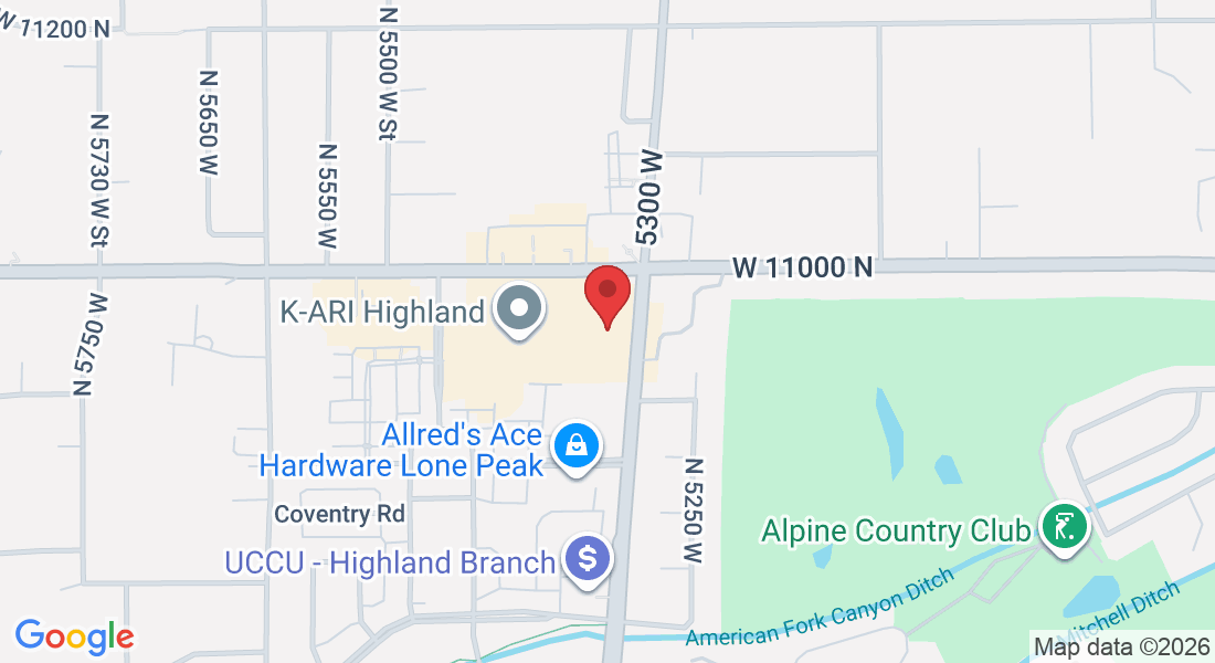 10953 Alpine Hwy, Highland, UT 84003, USA