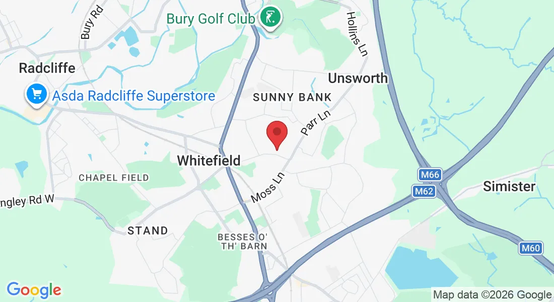 Whitefield, Manchester M45 8FH, UK