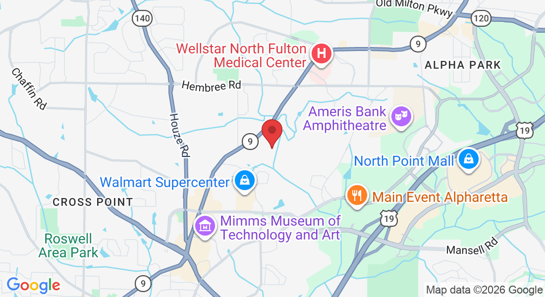 125 Mansell Pl suite 101, Roswell, GA 30076, USA