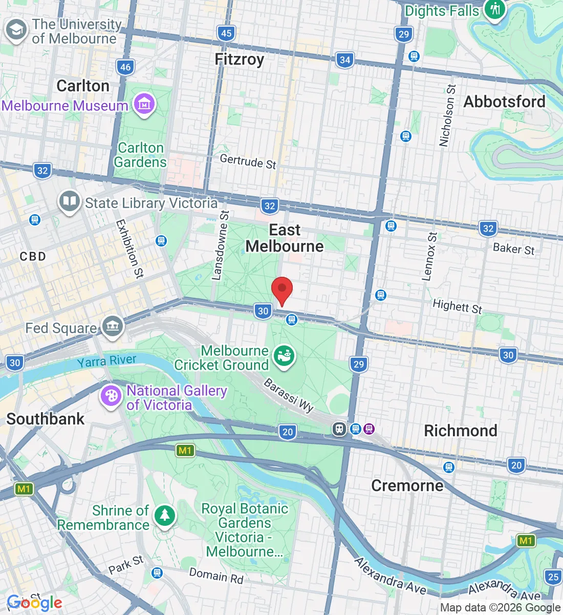 192 Wellington Parade, East Melbourne VIC 3002, Australia