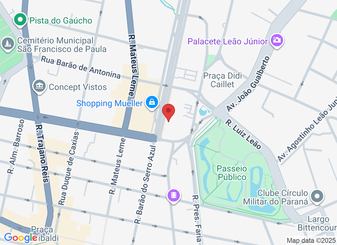 Av. Cândido de Abreu, 70 - 5º Andar - Centro Cívico, Curitiba - PR, 80530-000, Brasil