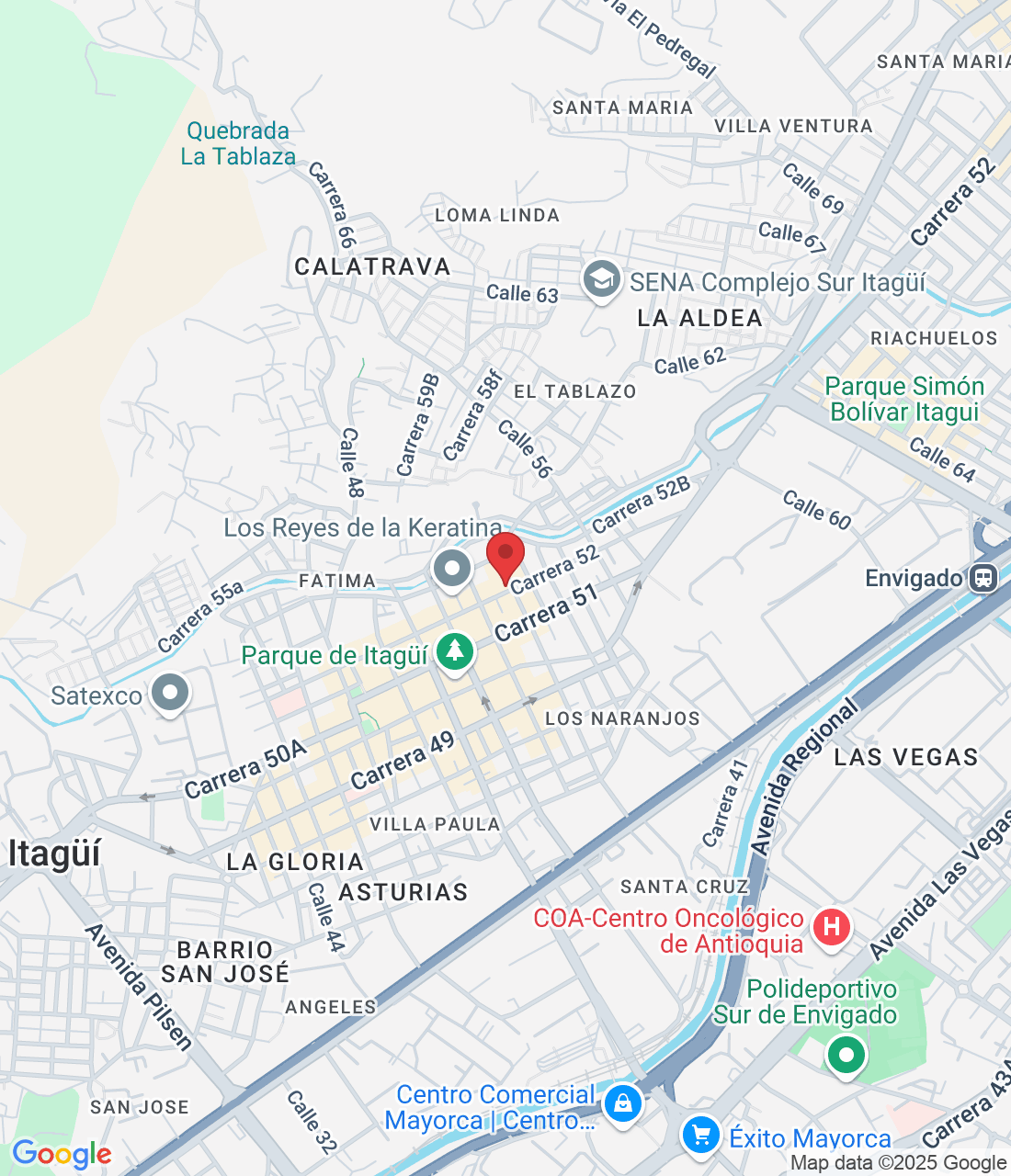 Cra. 52 #calle 53, Itagüi, Antioquia, Colombia