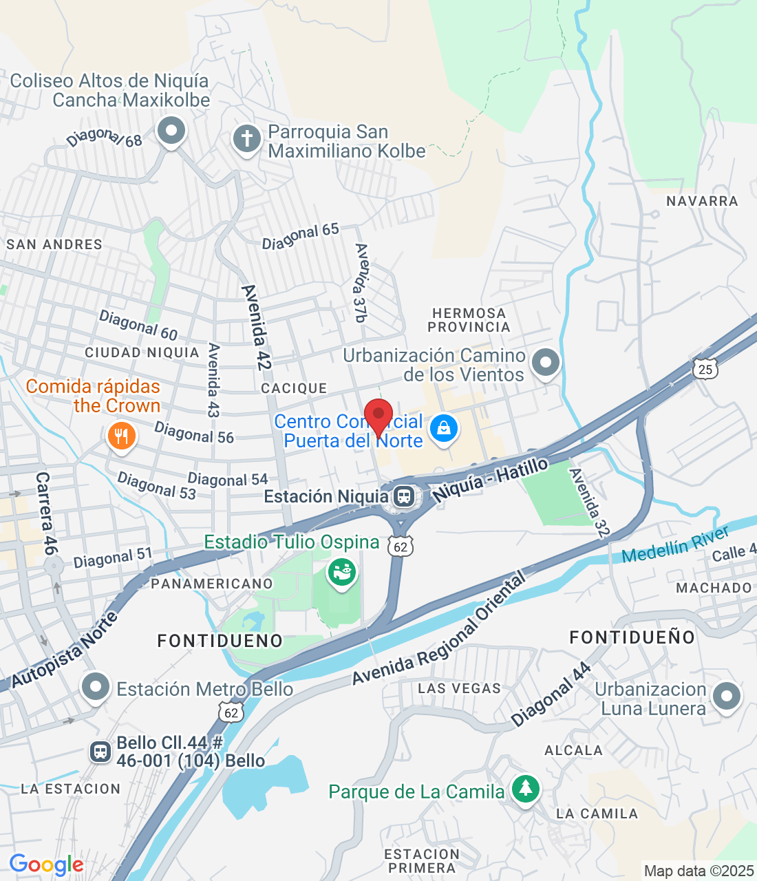 Dg. 55 #37-41 local 207, Hermosa Provincia, Bello, Antioquia, Colombia