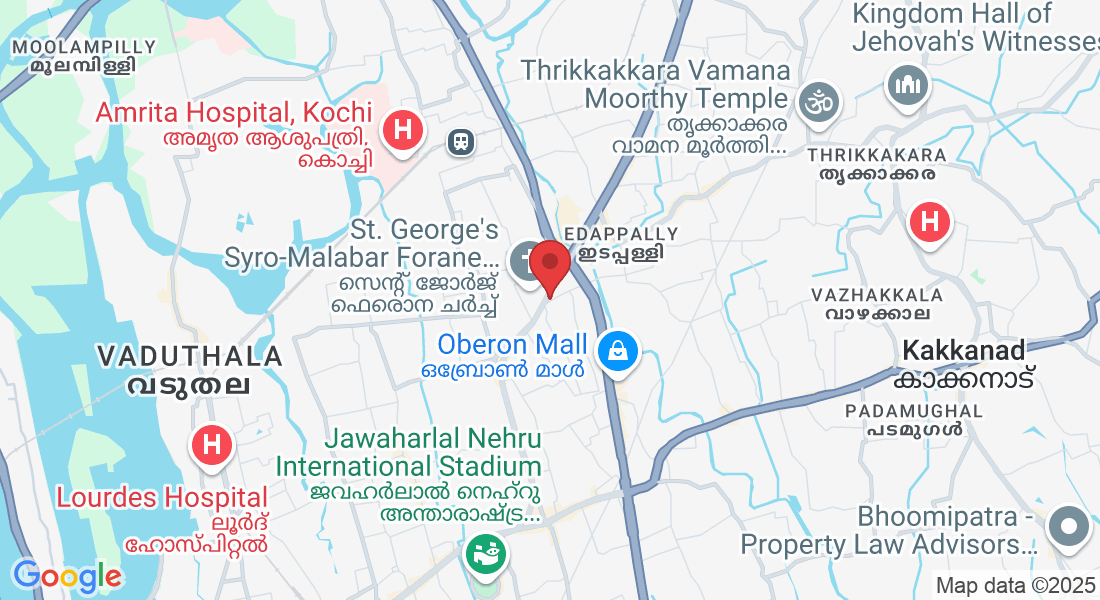 Market Rd, opp. St Georges LP School ground, Opp.St.George Church, Edappally, Kochi, Kerala 682024, India