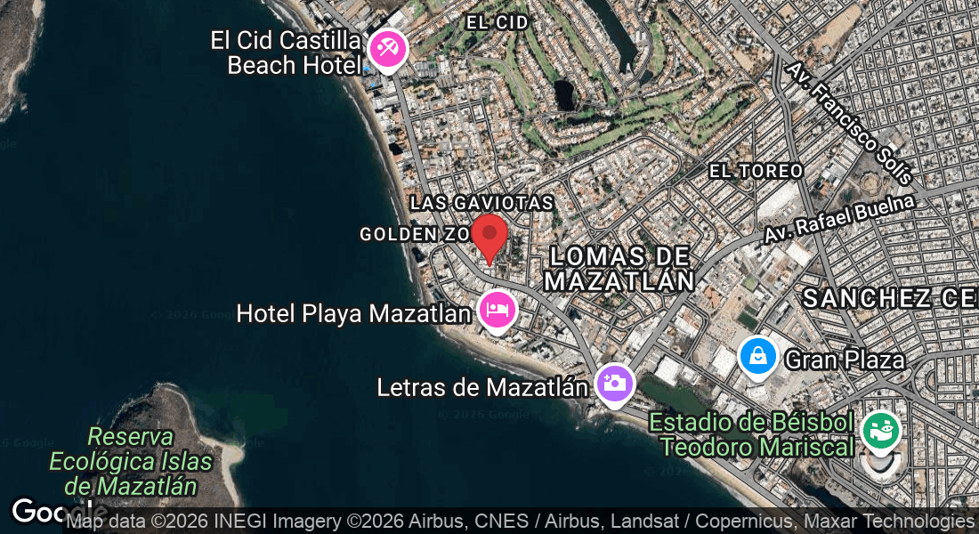 Plaza Comercial Tesoro Palmas, Av Camarón Sábalo 333, Las Gaviotas, 82110 Mazatlán, Sin., Mexico