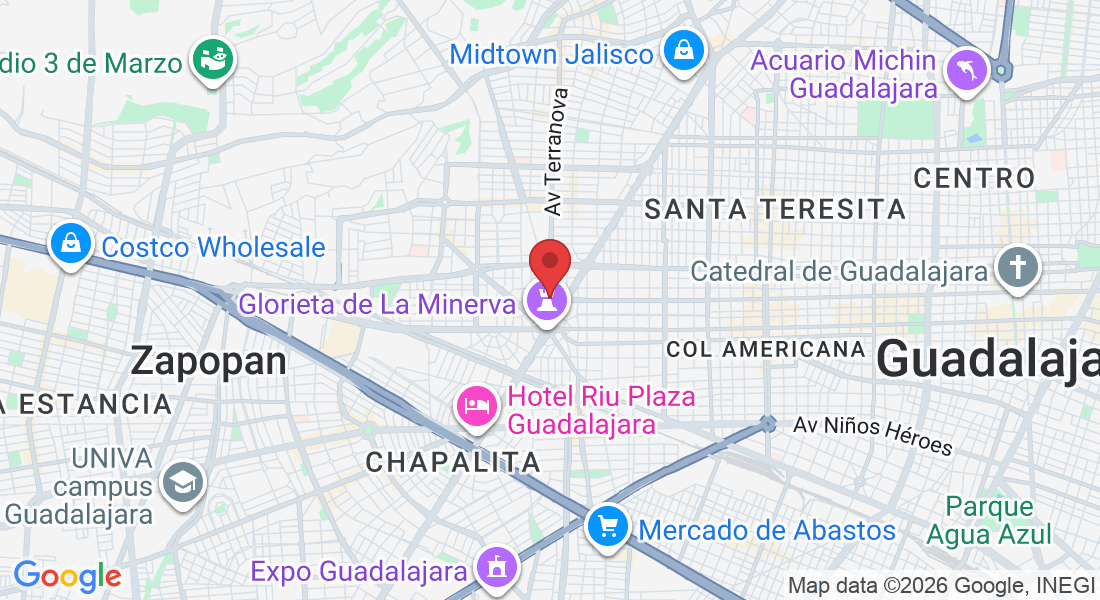Av. Miguel Hidalgo y Costilla 2292, Vallarta Nte., 44690 Guadalajara, Jal., Mexico