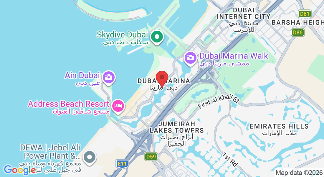Continental Tower - Ground Floor - Marsa Dubai - Dubai Marina - Dubai - United Arab Emirates