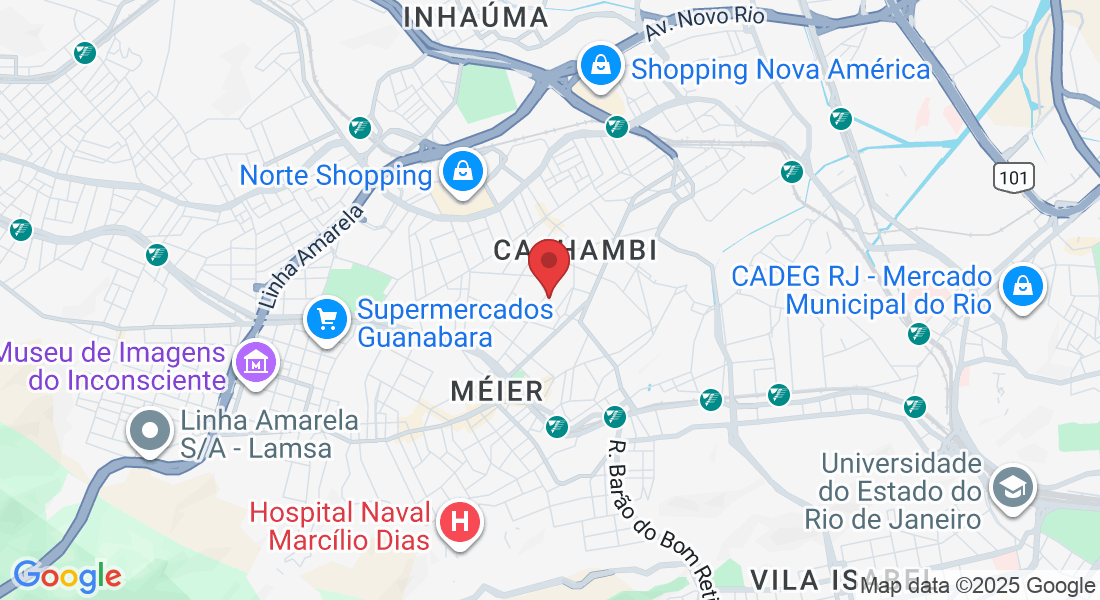 R. Cap. Jesus - Cachambi, Rio de Janeiro - RJ, 20775-140, Brasil