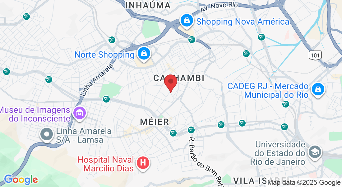 R. Cap. Jesus - Cachambi, Rio de Janeiro - RJ, 20775-140, Brasil