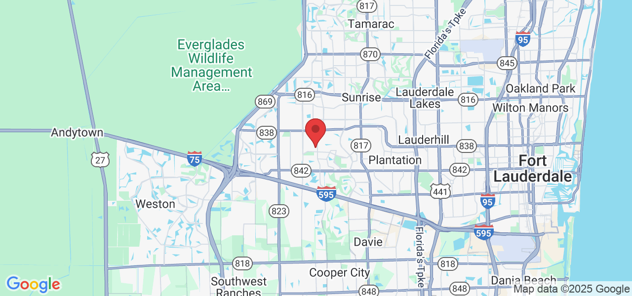 975 N Nob Hill Rd, Plantation, FL 33324, USA