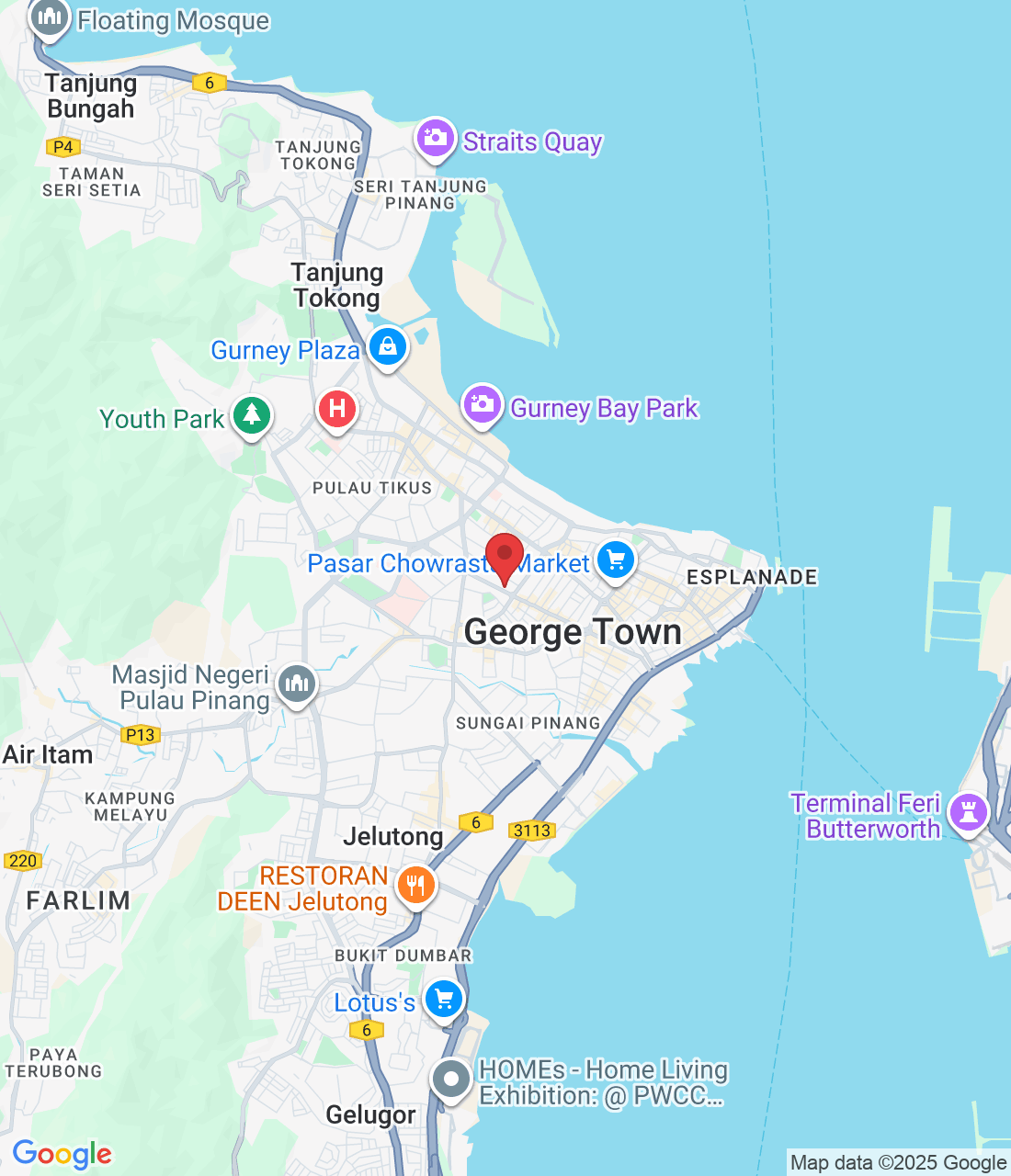 Jln Macalister, 10400 George Town, Pulau Pinang, Malaysia