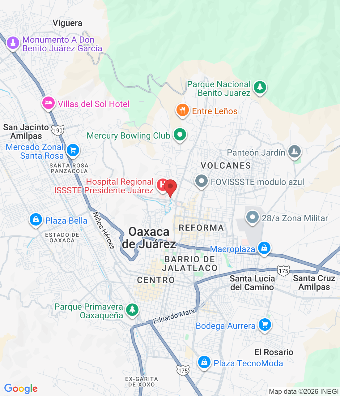 Cto. la Cascada 100, La Cascada, 68046 Oaxaca de Juárez, Oax., México