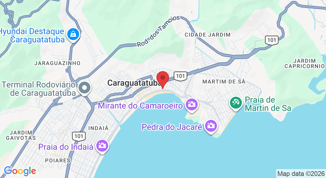 Av. Dr. Arthur da Costa Filho, 1659 - Centro, Caraguatatuba - SP, 11660-005, Brasil