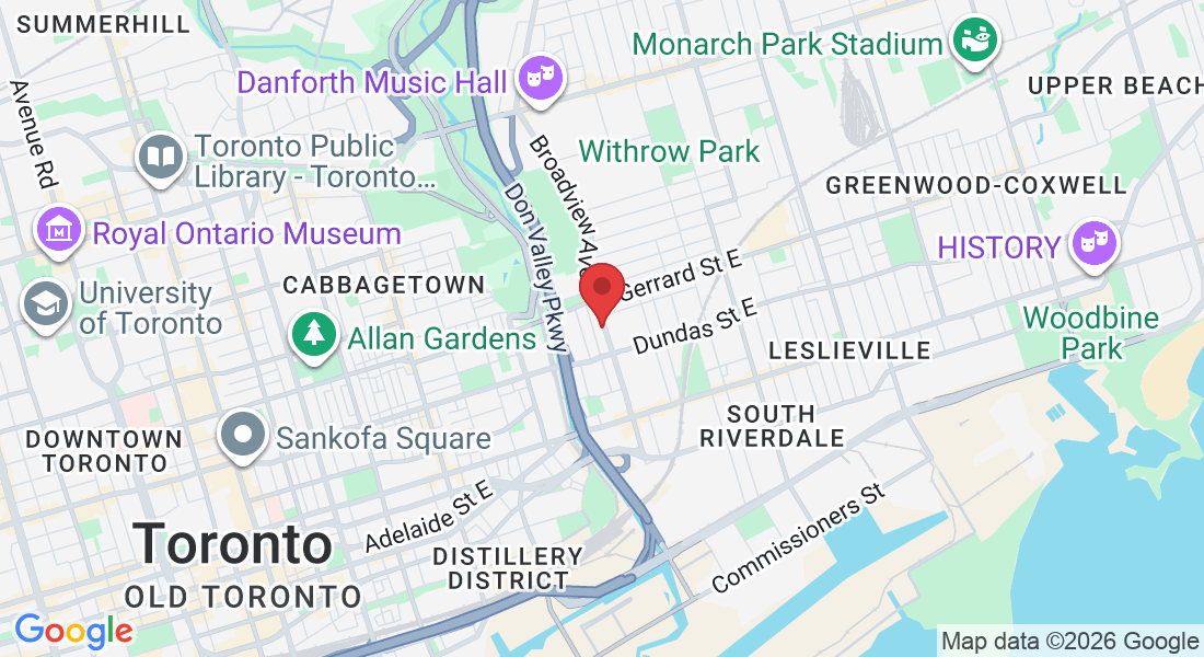 296 Broadview Ave, Toronto, ON M4M 2G7, Canada