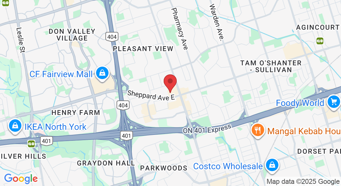 2452 Sheppard Ave E, North York, ON M2J 1X1, Canada