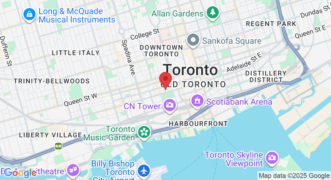 11 Duncan St, Toronto, ON M5V 3M2, Canada