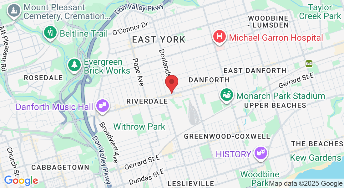 966 Danforth Ave, Toronto, ON M4J 1M1, Canada