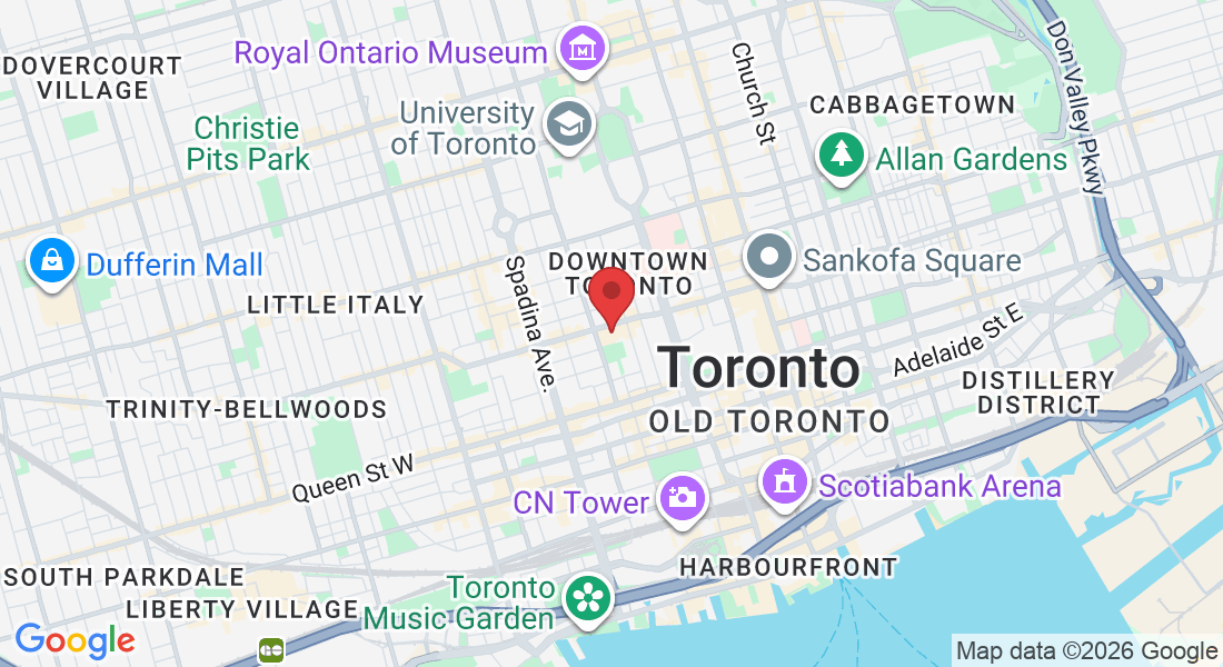 317 Dundas St W, Toronto, ON M5T 1G4, Canada