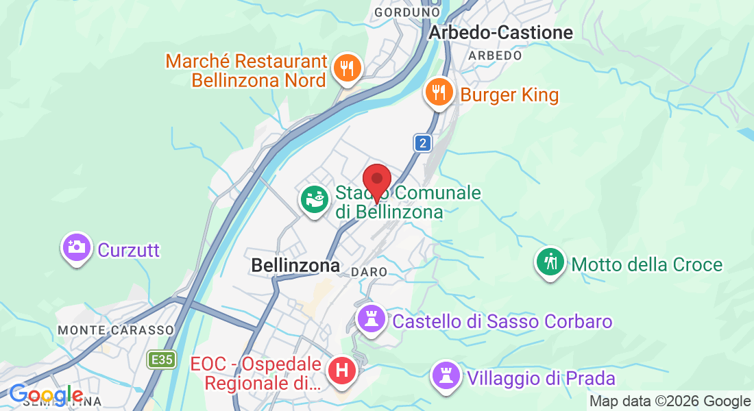 Via S. Gottardo 23 B, 6500 Bellinzona, Svizzera
