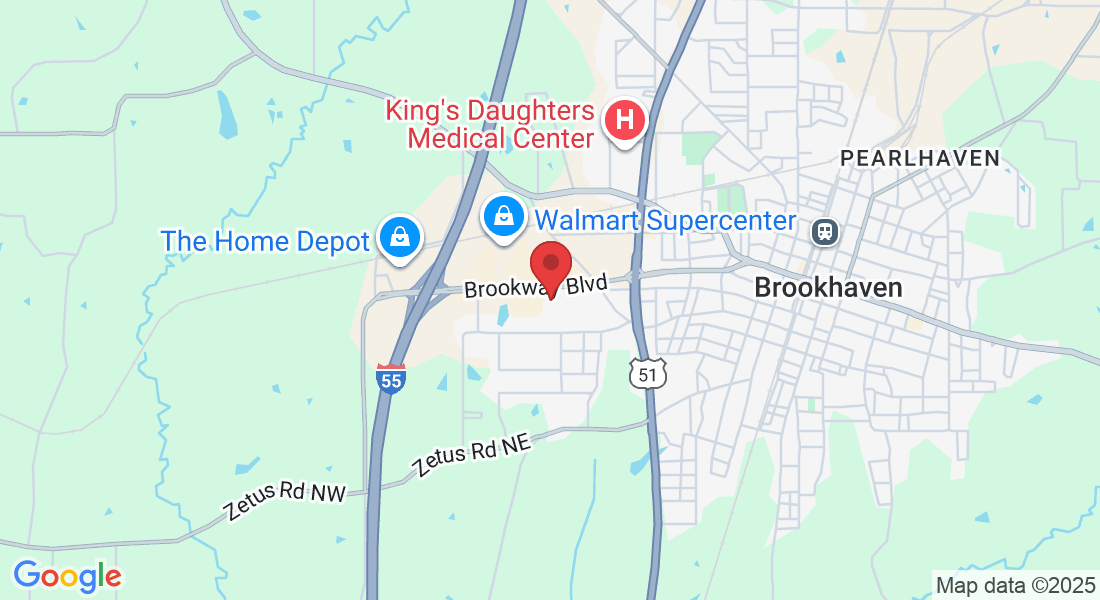 875 Brookway Blvd, Brookhaven, MS 39601, USA