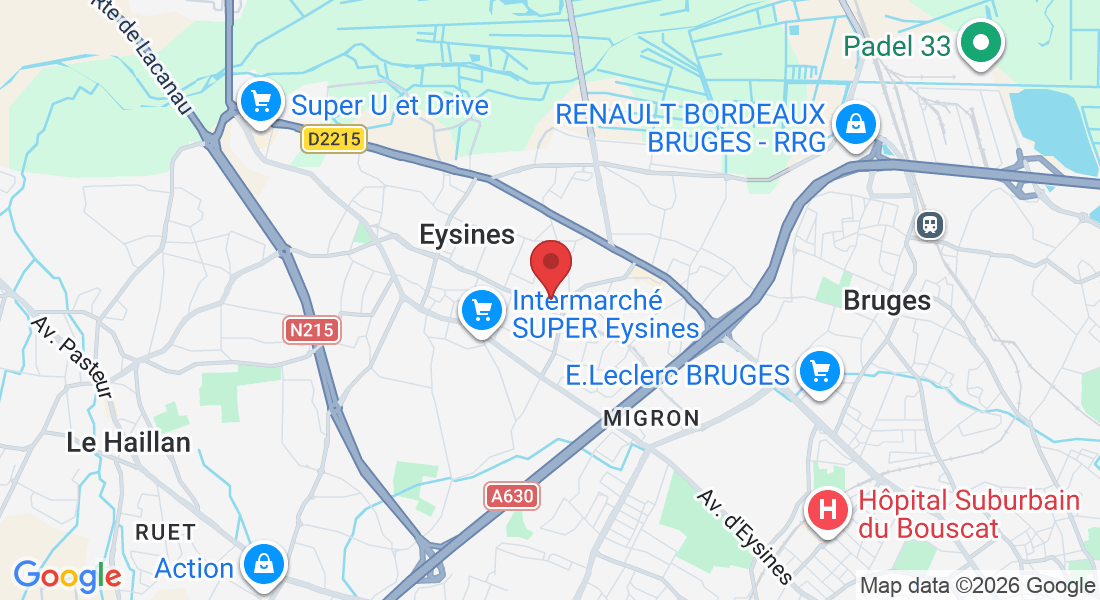 69 Av. de Picot, 33320 Eysines, France