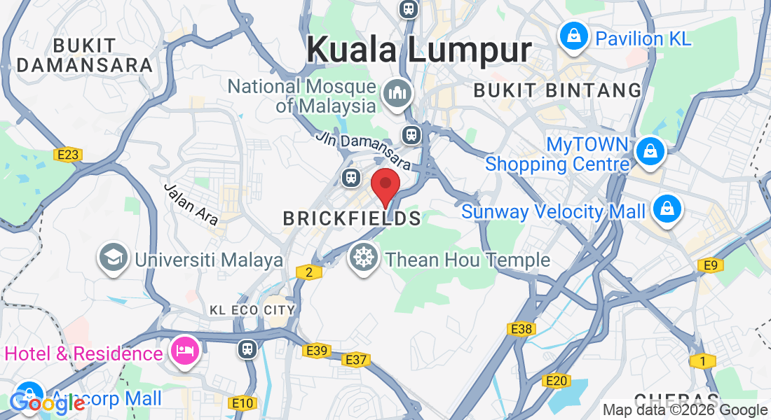6, Jalan Tun Sambanthan, Brickfields, 50470 Kuala Lumpur, Wilayah Persekutuan Kuala Lumpur, Malaysia