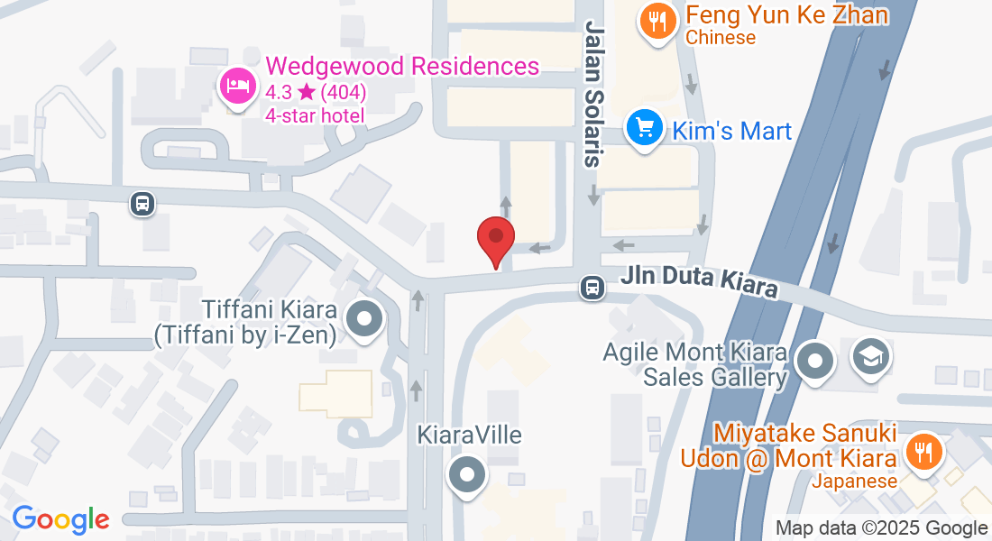 Jln Duta Kiara, Solaris Mont Kiara, 50480 Kuala Lumpur, Wilayah Persekutuan Kuala Lumpur, Malaysia